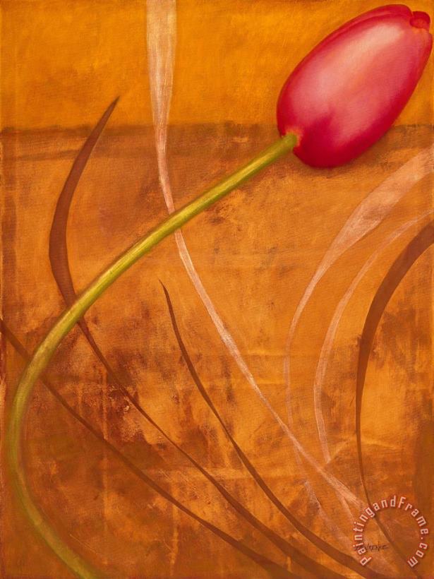 Tulips are People XI painting - Jerome Lawrence Tulips are People XI Art Print