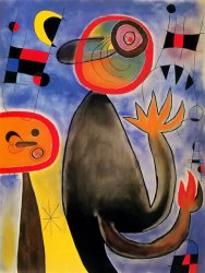 Joan Miro Animal Composition