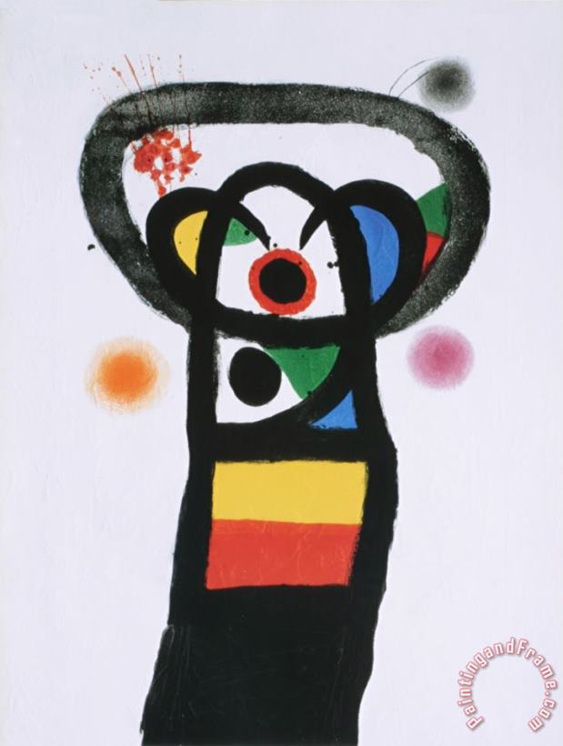 Joan Miro L Atelier De Gravure Art Print