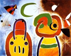 Joan Miro L Oiseau Au Plumage Deploye