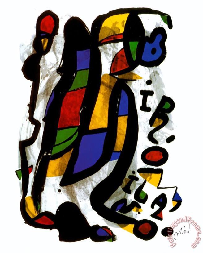 Joan Miro Milano Art Painting