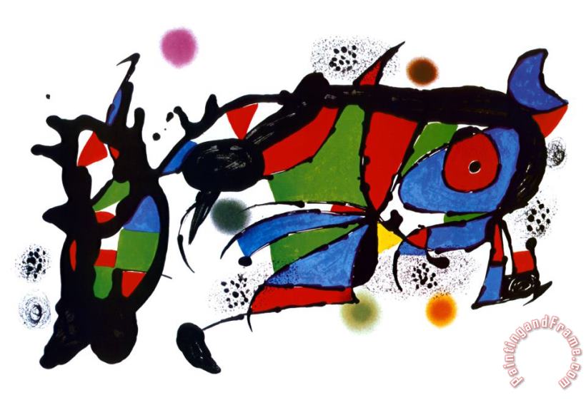Obra De Joan Miro painting - Joan Miro Obra De Joan Miro Art Print