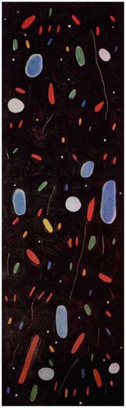 The Song of The Vowels painting - Joan Miro The Song of The Vowels Art Print