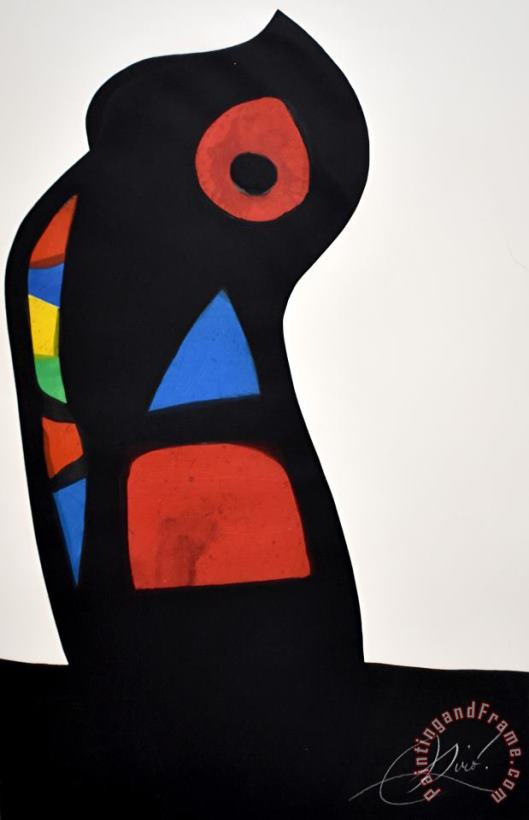 Joan Miro The Ustashi L'oustachi, 1978 Art Print