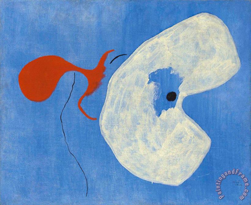 Untilted, 1926 painting - Joan Miro Untilted, 1926 Art Print