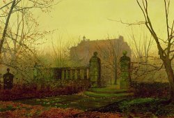 John Atkinson Grimshaw Autumn Morning