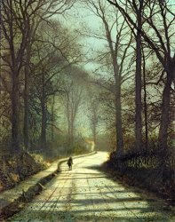 John Atkinson Grimshaw Moonlight Walk