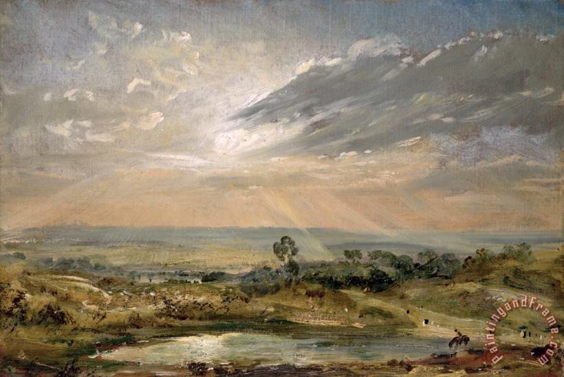 John Constable Branch Hill Pond Hampstead Art Painting