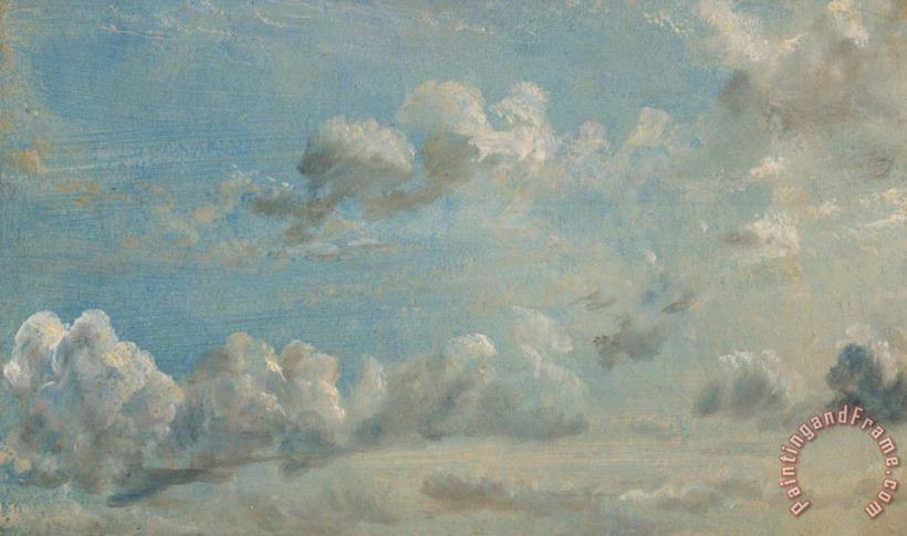 John Constable Cloud Study 10 Art Print