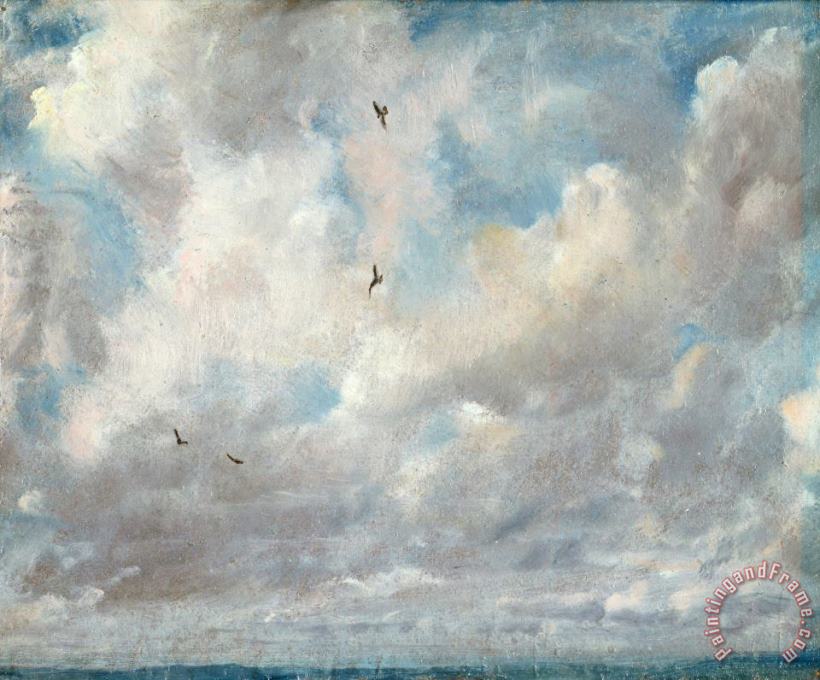 Cloud Study 3 painting - John Constable Cloud Study 3 Art Print