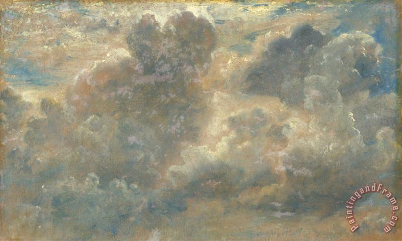 Cloud Study 4 painting - John Constable Cloud Study 4 Art Print