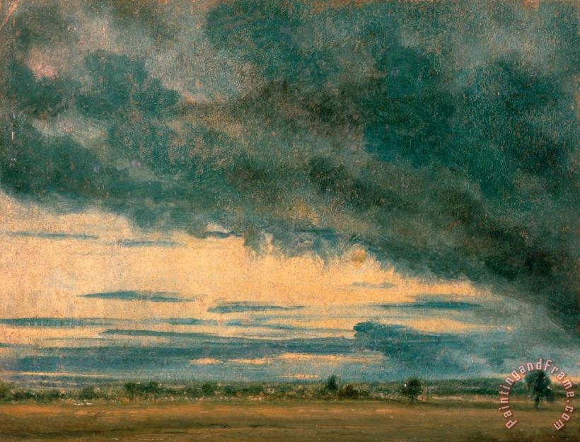 Cloud Study 6 painting - John Constable Cloud Study 6 Art Print