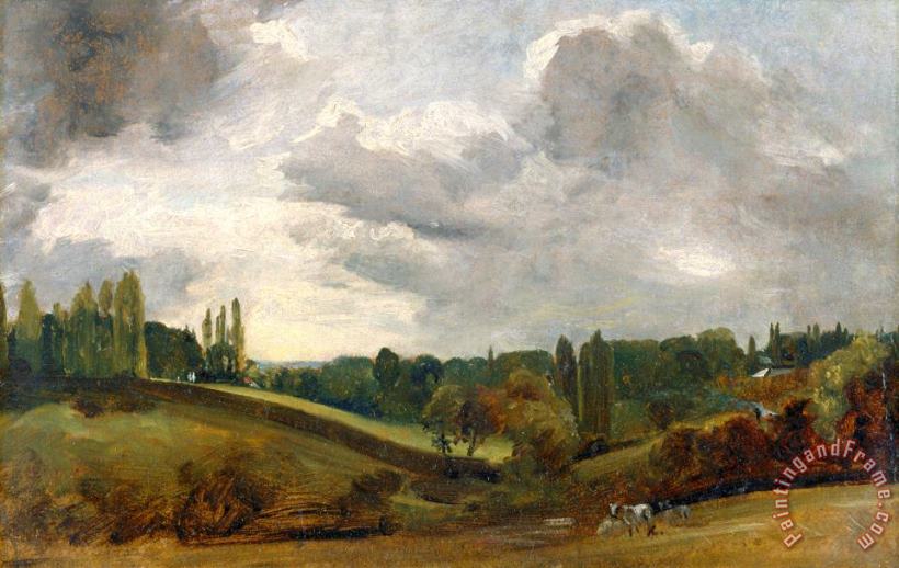 East Bergholt painting - John Constable East Bergholt Art Print
