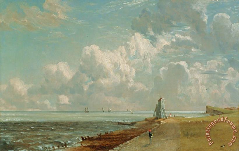 John Constable Harwich - The Low Lighthouse and Beacon Hill Art Painting