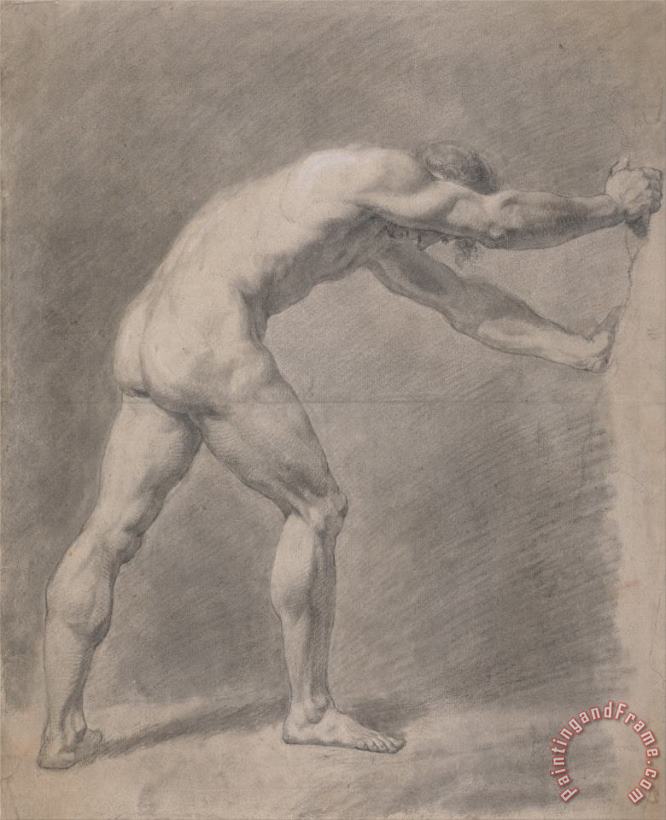Male Nude painting - John Constable Male Nude Art Print