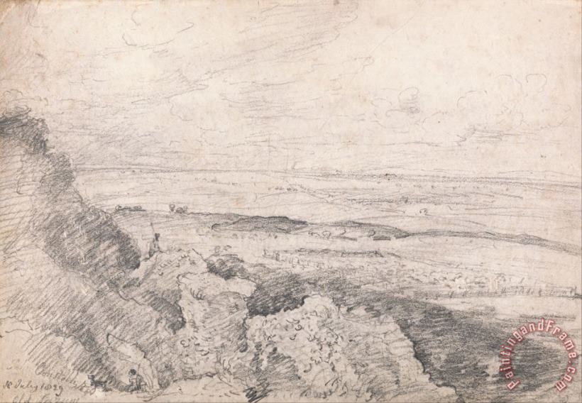 Salisbury Plain From Old Sarum painting - John Constable Salisbury Plain From Old Sarum Art Print