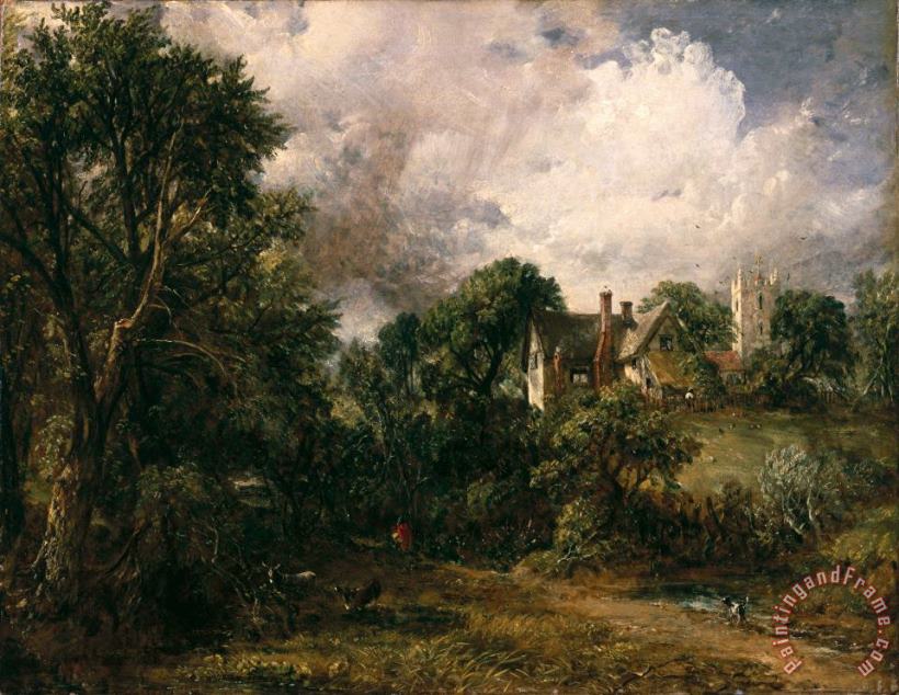 The Glebe Farm painting - John Constable The Glebe Farm Art Print