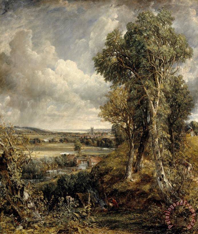 John Constable The Vale of Dedham Art Print