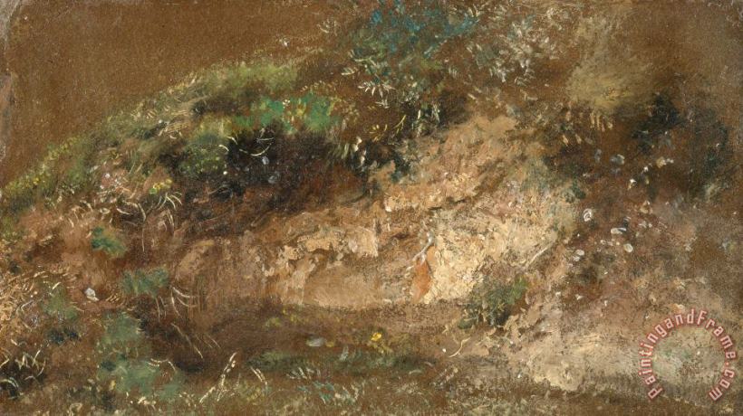 Undergrowth painting - John Constable Undergrowth Art Print