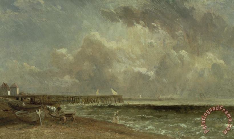 John Constable Yarmouth Pier Art Print
