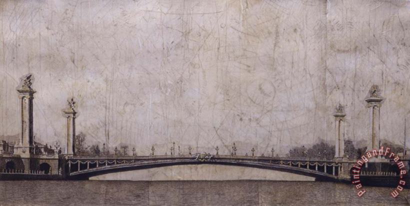 Pont Neuf painting - John Douglas Pont Neuf Art Print