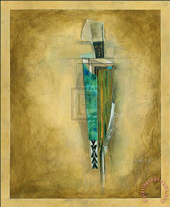 Shamon of The Rain painting - John Douglas Shamon of The Rain Art Print