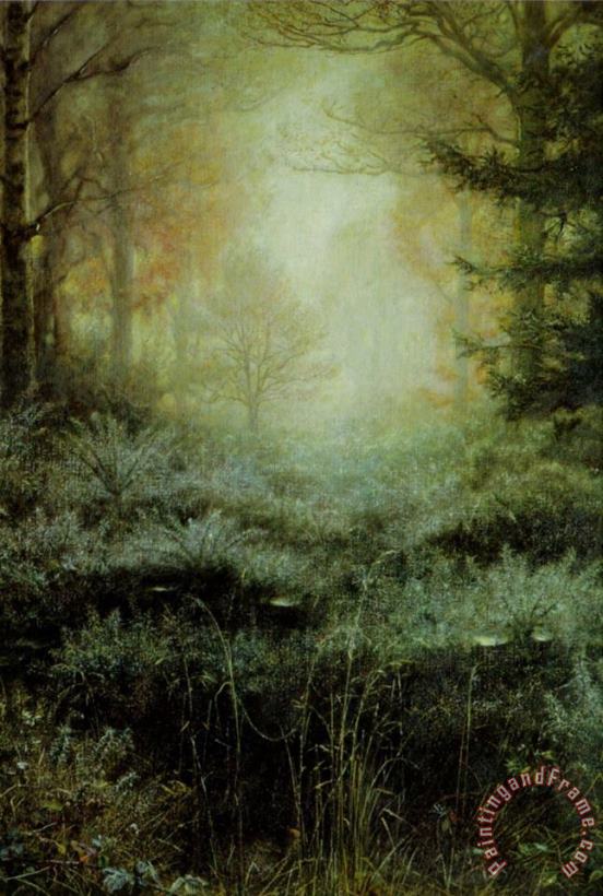 John Everett Millais Dewdrenched Furze Art Painting