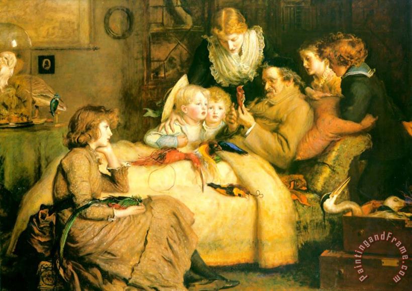 Ruling Passion painting - John Everett Millais Ruling Passion Art Print