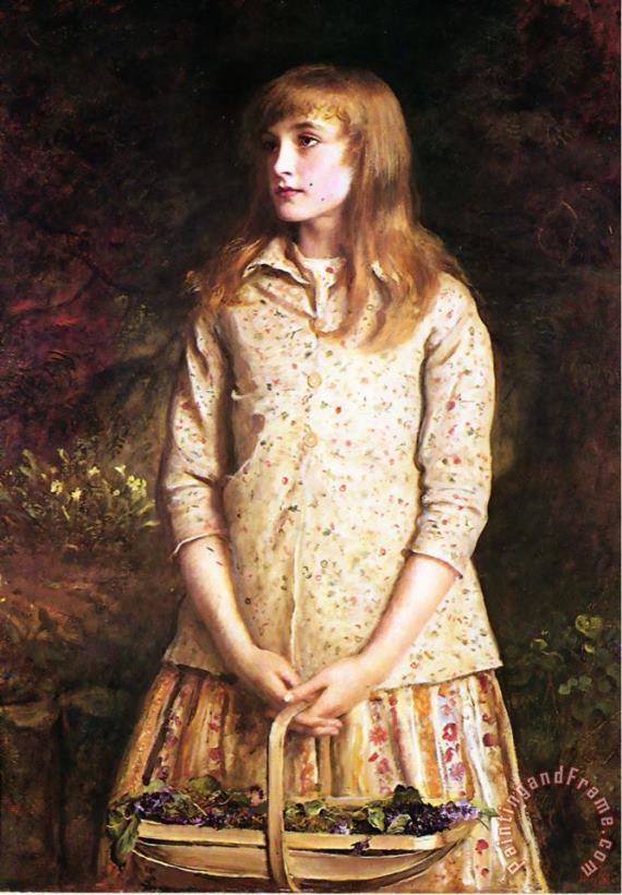 John Everett Millais Sweetest Eyes Were Ever Seen painting - Sweetest ...