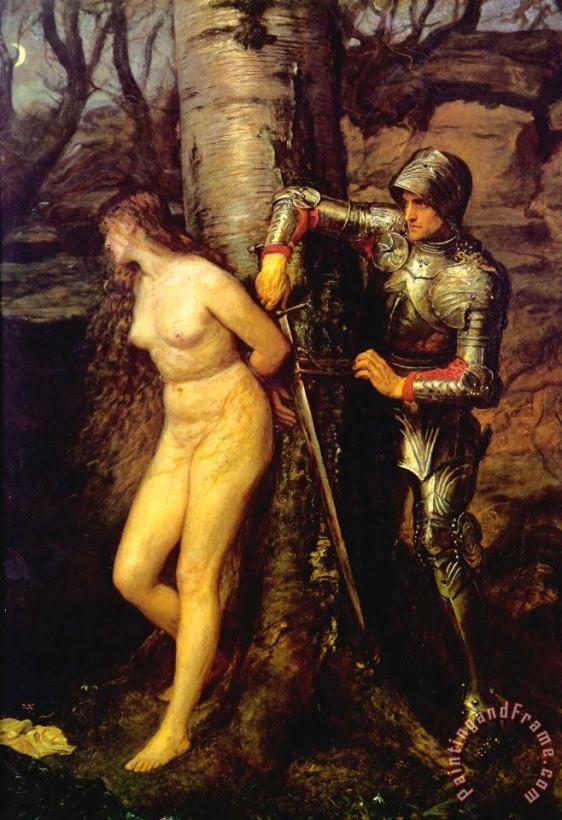John Everett Millais The Knight Errant Art Print