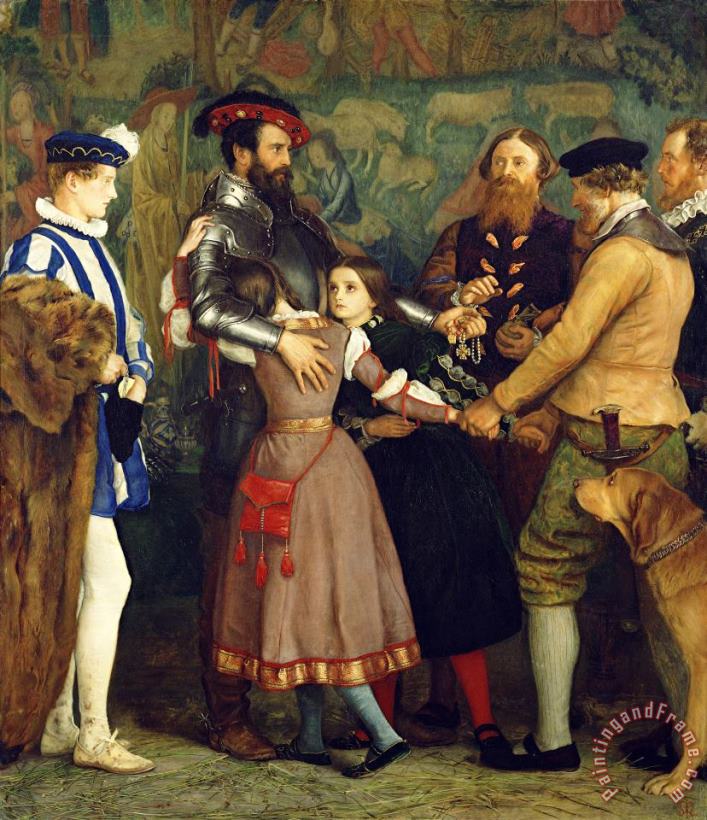 John Everett Millais The Ransom Art Painting