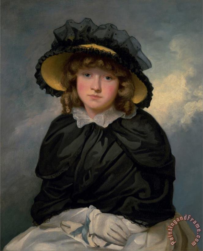 Louisa Lane, Called 'cecilia' painting - John Hoppner Louisa Lane, Called 'cecilia' Art Print