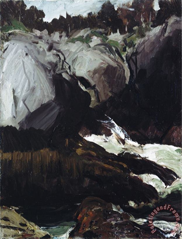 John James Audubon Gorge And Sea 1911 Art Painting