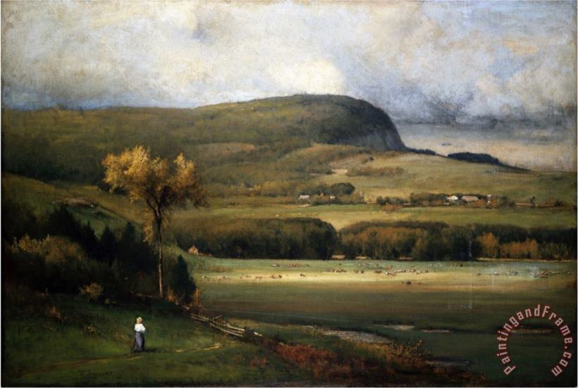 John James Audubon New England Valley 1878 Art Painting