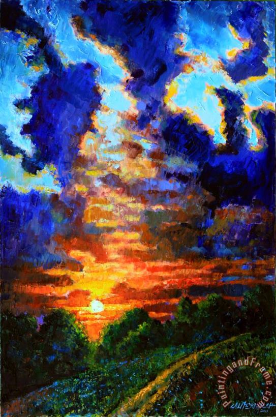 John Lautermilch Darkness Closing In Art Painting