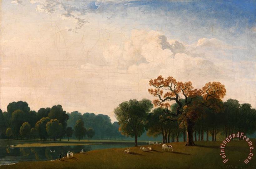 John Martin Kensington Gardens 2 Art Painting