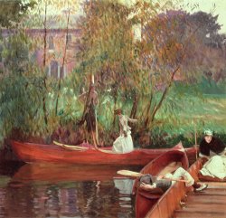 John Singer Sargent A Boating Party