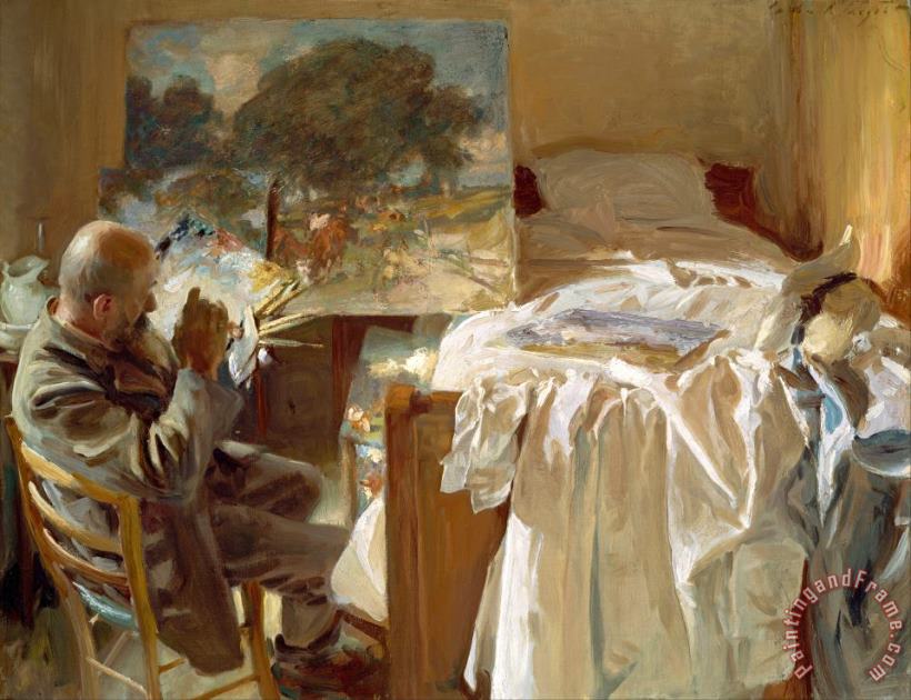 An Artist in His Studio painting - John Singer Sargent An Artist in His Studio Art Print