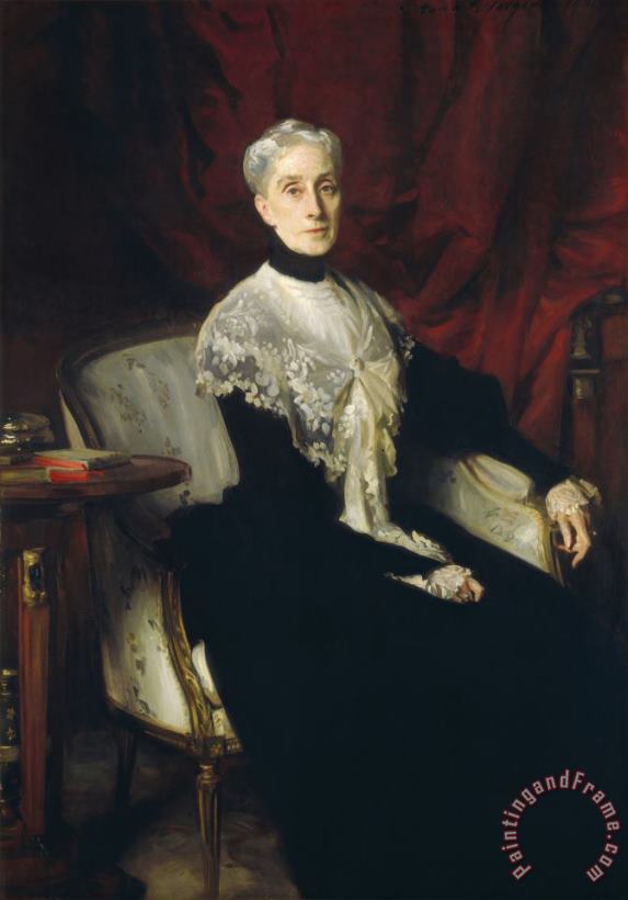 John Singer Sargent Ellen Peabody Endicott (mrs. William Crowninshield Endicott) Art Painting