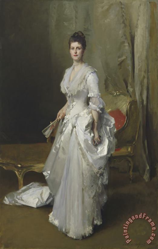 John Singer Sargent Margaret Stuyvesant Rutherfurd White (mrs. Henry White) Art Print