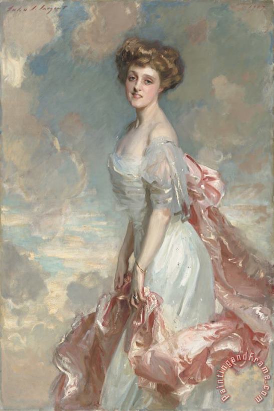 Miss Mathilde Townsend painting - John Singer Sargent Miss Mathilde Townsend Art Print