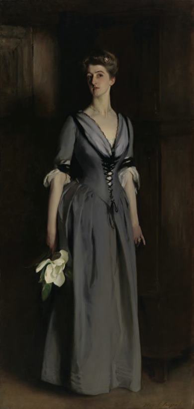 John Singer Sargent Mrs. Albert Vickers Art Painting