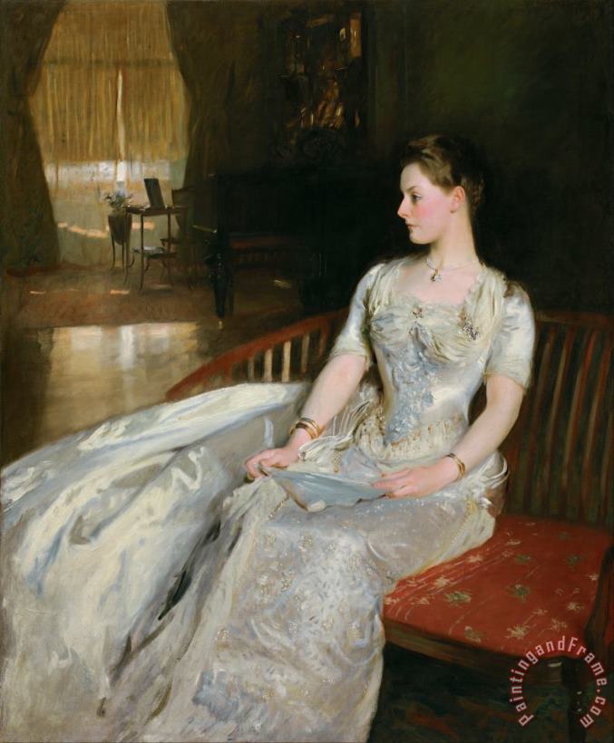 Mrs. Cecil Wade painting - John Singer Sargent Mrs. Cecil Wade Art Print
