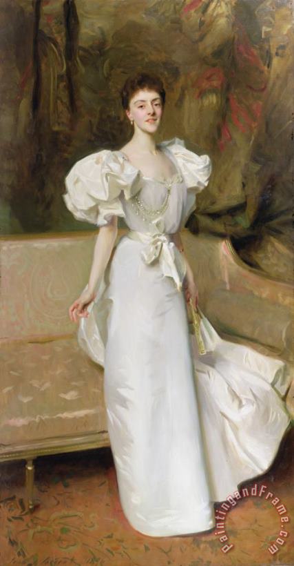 Portrait Of The Countess Of Clary Aldringen painting - John Singer Sargent Portrait Of The Countess Of Clary Aldringen Art Print