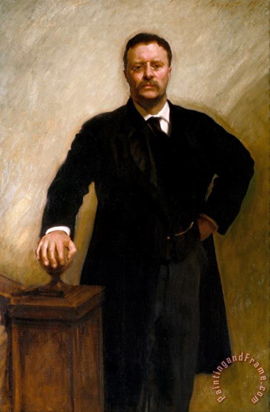 John Singer Sargent Theodore Roosevelt Art Print