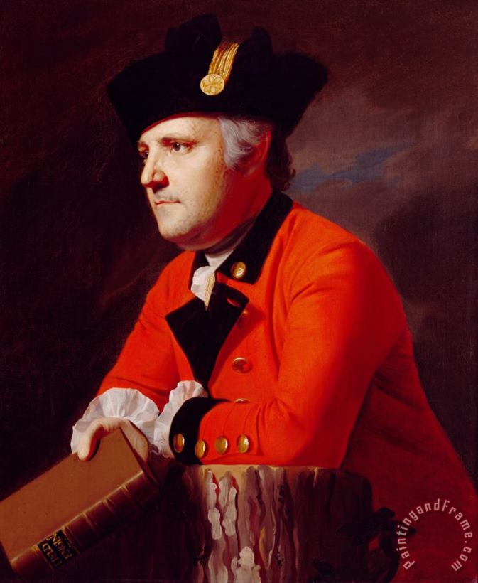 Colonel John Montresor painting - John Singleton Copley Colonel John Montresor Art Print