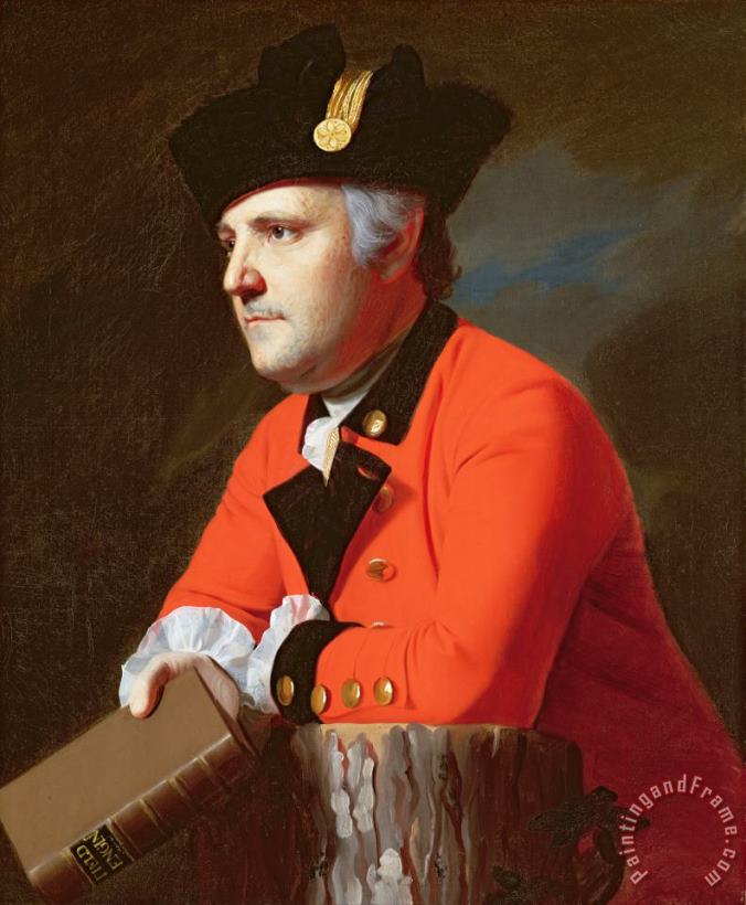  Colonel John Montresor painting - John Singleton Copley  Colonel John Montresor Art Print