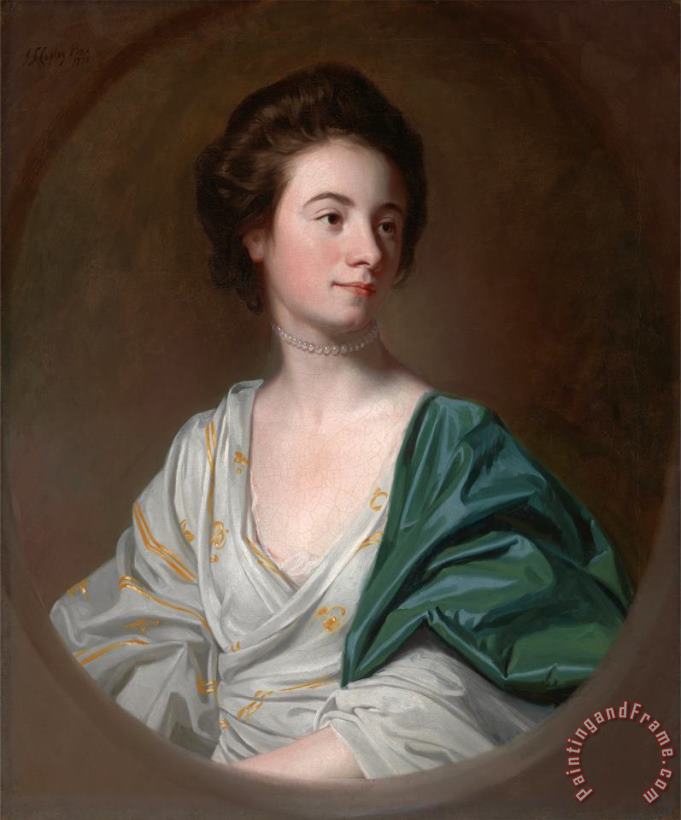 Mrs. Robert Hyde painting - John Singleton Copley Mrs. Robert Hyde Art Print