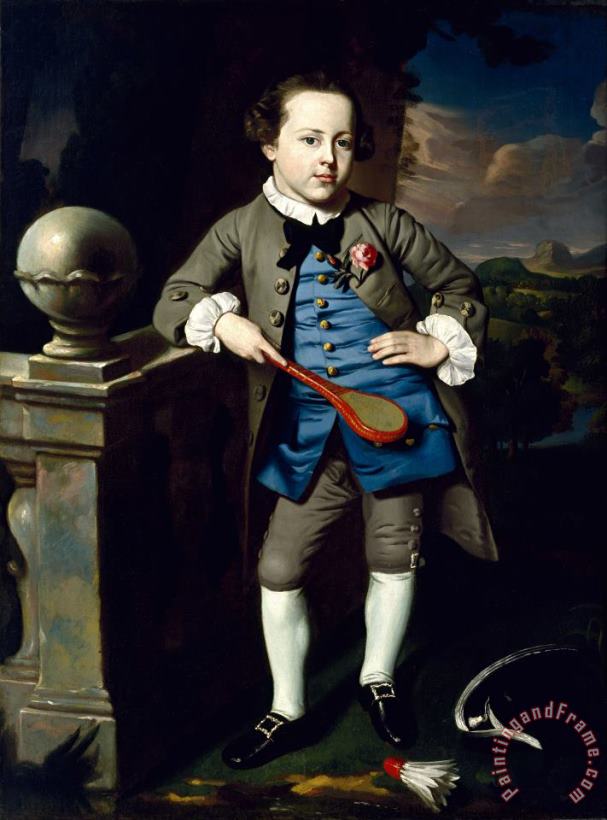 John Singleton Copley Portrait of a Boy Art Painting