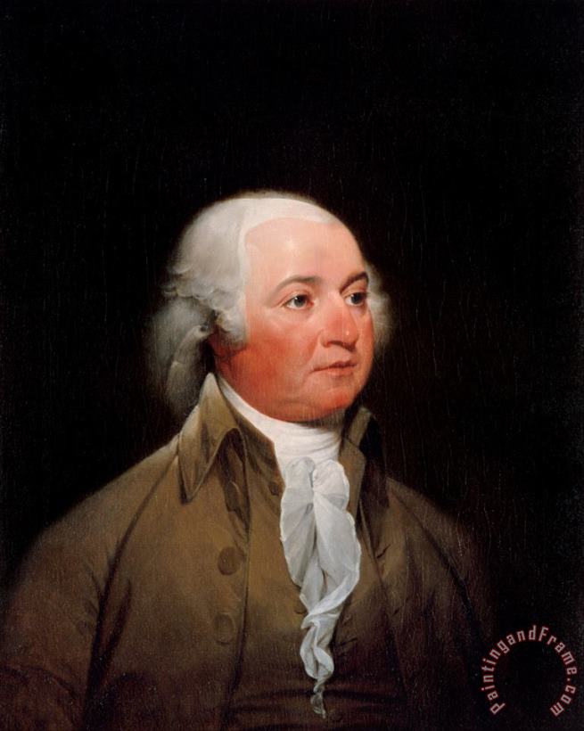 John Adams painting - John Trumbull John Adams Art Print